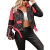 Red Black Jacket