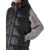 imageBellivera Women Long Heavy Puffer Coat Diamond Quilted Thermal Thicken Winter Parka Windproof Jacket with HoodBlack Vest