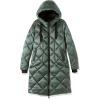 imageBellivera Women Long Heavy Puffer Coat Diamond Quilted Thermal Thicken Winter Parka Windproof Jacket with HoodGreen