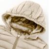 imageBellivera Womens Quilted Lightweight Jacket Puffer Coat Women Bubble for Spring and WinterBeige Short Coat
