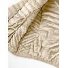 imageBellivera Womens Quilted Lightweight Jacket Puffer Coat Women Bubble for Spring and WinterBeige Short Coat