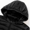 imageBellivera Womens Quilted Lightweight Jacket Puffer Coat Women Bubble for Spring and WinterBlack Short Coat