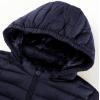 imageBellivera Womens Quilted Lightweight Jacket Puffer Coat Women Bubble for Spring and WinterBlue Short Coat