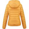 imageBellivera Womens Quilted Lightweight Jacket Puffer Coat Women Bubble for Spring and WinterYellow Short Coat