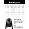 imageBellivera Womens Faux Leather Jacket Moto Biker SherpaLined Coat with Removable Fur CollarBlackgray