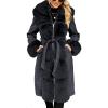 Black Wool Long