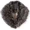 imageBellivera Women Faux Fur Collar Neck Warm Fashion Retro Scarf Wrap for Winter Black R02