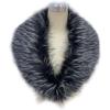 imageBellivera Women Faux Fur Collar Neck Warm Fashion Retro Scarf Wrap for Winter Black R02