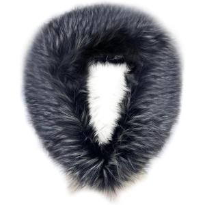 imageBellivera Women Faux Fur Collar Neck Warm Fashion Retro Scarf Wrap for Winter Black R02