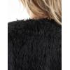 imageBellivera Women Faux Fur Vest Fall Clothes Winter Trendy Warm Sherpa Fleece Sleeveless Outwear 393 Black L