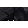 imageBellivera Womens Faux Suede Short Jacket Moto Jacket with Detachable Faux Fur Collar Black XSmall