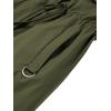 imageBellivera Womens Plus Size Parka Jacket Long Winter Warm Hooded Zipper CoatArmygreen Parka