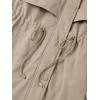 imageBellivera Womens Plus Size Parka Jacket Long Winter Warm Hooded Zipper CoatBeige