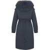 imageBellivera Womens Plus Size Parka Jacket Long Winter Warm Hooded Zipper CoatDblue Parka