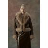imageBellivera Womens Faux Fur Leather Jacket Fleece Cropped Warm Fluffy Coat Soft Zip OuterwearCamel