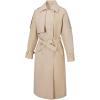 imageBellivera Womens Trench Coat Long Loose Jacket Spring Fall Overcoat with BeltBeigecamel Leather