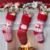 imageBellivera 18quot Christmas Stockings Set of 3 Large Size Knitted Hanging Stocking Ornament for Xmas Holiday Party Decorations