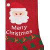 imageBellivera 18quot Christmas Stockings Set of 3 Large Size Knitted Hanging Stocking Ornament for Xmas Holiday Party Decorations