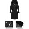 imageBellivera Womens Plus Size Parka Jacket Long Winter Warm Hooded Zipper CoatBlack Coat