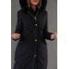 imageBellivera Womens Plus Size Parka Jacket Long Winter Warm Hooded Zipper CoatBlue Coat
