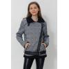 imageBellivera Women Wool Like Fuzzy Faux Fur Jacket Spring and Winter Fashion Suede Fleece Lapel Coat with Leather BuckleGrey