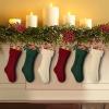 imageBellivera Christmas Stockings 6 Pack Large Size Cable Knitted Xmas Stockings 18 inch Personalized Heart Red ampamp White ampamp Green Hanging Stockings Set for Christmas Decorations 02Green and Red and White