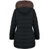 image:imageBellivera Womens Plus Size Puffer Coats Sherpalined Jacket Thicken Overcoat with HoodBlackbrown