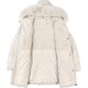 image:imageBellivera Womens Plus Size Puffer Coats Sherpalined Jacket Thicken Overcoat with HoodWhite