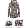 image:imageBellivera Women Reversible Lightweight Jacket Casual Windbreaker Outerwear Waterproof Outdoor Printed RaincoatGreen