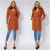 image:imageBellivera Womens Fall Winter Coat Elegant Notched Lapel Single Breasted Trench Coat with Detachable Faux Fur CollarBrown With Collar