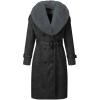 Black Coat With Collar