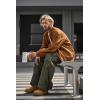 image:imageBellivera Mens Oversized Faux Suede Bomber Jacket ZipUp Casual Streetwear Lightweight Outerwear for Spring FallCamel