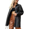 Black Biker Coat
