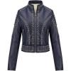 Stand Collar Deep Blue