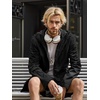 image:imageBellivera Mens Windproof Waterresistant Hooded Lightweight Jacket Relaxed Fit ZipUp Casual Streetwear for Spring and FallBlack Hooded