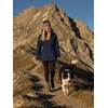 image:imageBellivera Women Reversible Lightweight Hooded Jacket Casual Windbreaker Water Resistant Outdoor Printed OuterwearBlueleopard