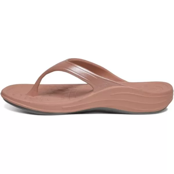 Aetrex Fiji Arch Support Flip Flops for Women - Orthotic Metatarsal Water-Friendly Womens Flip Flops