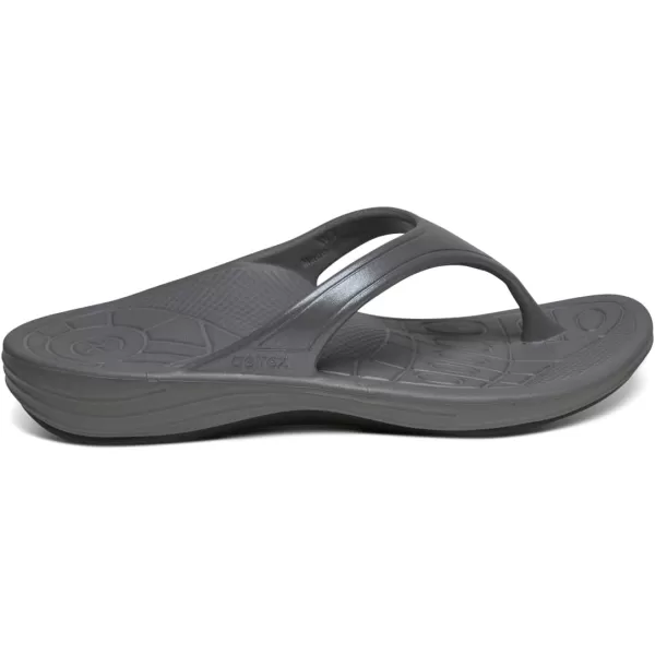 Aetrex Fiji Arch Support Flip Flops for Women - Orthotic Metatarsal Water-Friendly Womens Flip Flops