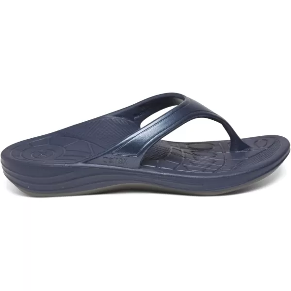 Aetrex Fiji Arch Support Flip Flops for Women - Orthotic Metatarsal Water-Friendly Womens Flip Flops