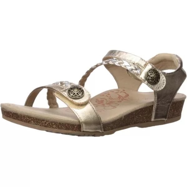 Aetrex Jillian Braided Quarter Strap Arch Support Sandal