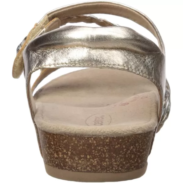 Aetrex Jillian Braided Quarter Strap Arch Support Sandal