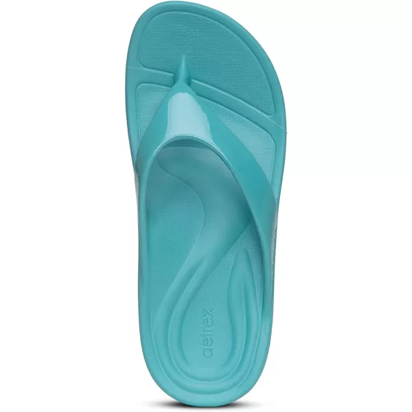 Aetrex Maui Women's Orthotic Flip Flops: Cushioning, Superior Arch Support, and Trendsetting Style for Unrivaled Summer Comfort | Made with EVA Cushioning