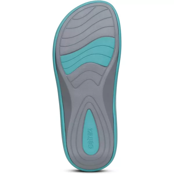 Aetrex Maui Women's Orthotic Flip Flops: Cushioning, Superior Arch Support, and Trendsetting Style for Unrivaled Summer Comfort | Made with EVA Cushioning