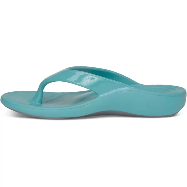 Aetrex Maui Women's Orthotic Flip Flops: Cushioning, Superior Arch Support, and Trendsetting Style for Unrivaled Summer Comfort | Made with EVA Cushioning