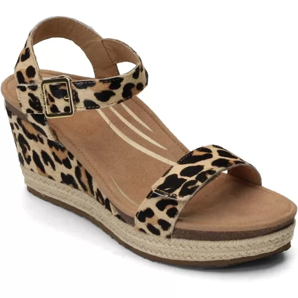 Aetrex Women's Sydney Quarter Strap Espadrille Wedge: The Perfect Combination of Comfort and Style with a Built in Aetrex Orthotic System