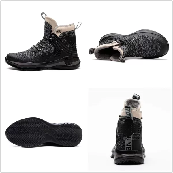 SYLPHID Steel Toe Boots for Men Safety Shoes for Women Work Sneakers Slip Resistant