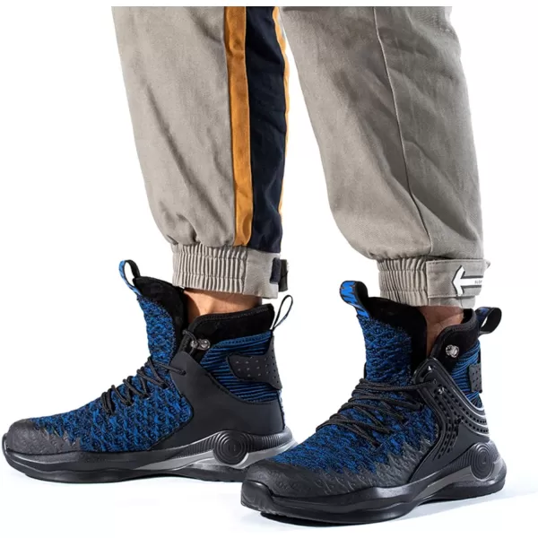 SYLPHID Steel Toe Boots for Men Safety Shoes for Women Work Sneakers Slip Resistant