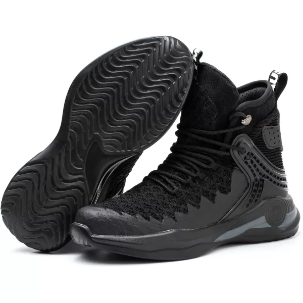 SYLPHID Steel Toe Boots for Men Safety Shoes for Women Work Sneakers Slip Resistant