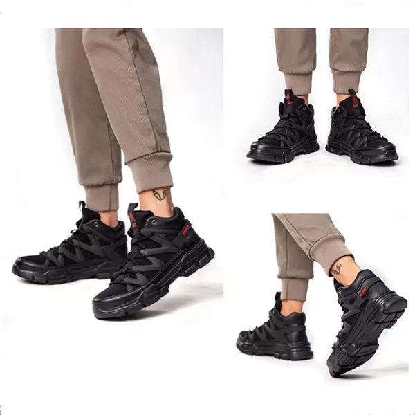 SYLPHID Steel Toe Boots for Men Safety Shoes for Women Work Sneakers Slip Resistant