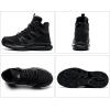 imageSYLPHID Men Steel Toe Sneakers Women Safety Shoes High top Work Shoe with Air Cushion Lightweight Breathable Puncture Proof318black